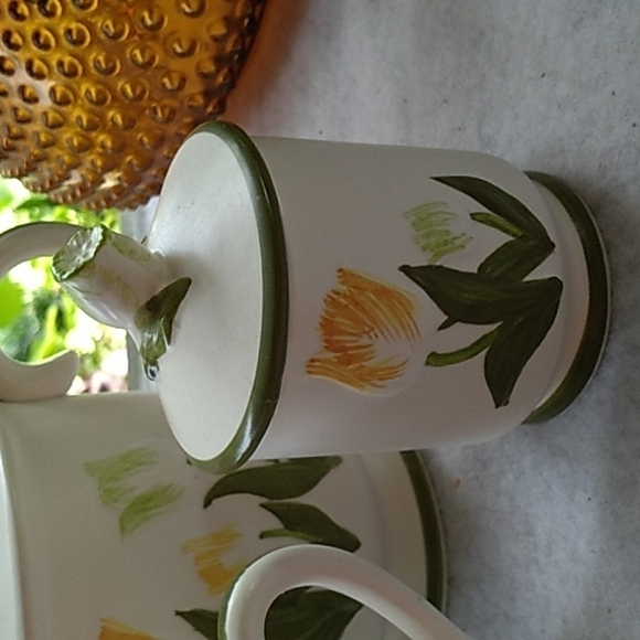 Forever Yours Japan tea pot creamer sugar dish set - Picture 3 of 5